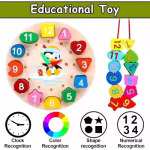 Clock Time Learning Toy
