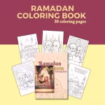 Islamic Learning Book – Islamic Coloring (Level 3)