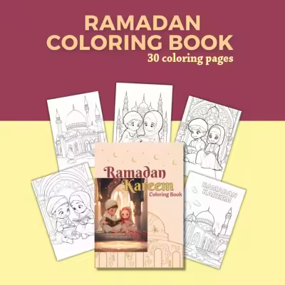 5db530d21398ec713b35f8a802b238db.jpg_400x400q75 Islamic Learning Book – Islamic Coloring (Starter) - Image 1