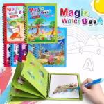 Magic Water Coloring Book + Pen