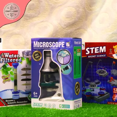 731f3e524c5e5b361dd9c60c7f44915f.jpg_400x400q75.jpg_ Kids Microscope Starter Kit - Image 1