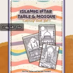 Islamic Learning Book – Islamic Coloring (Level 1)