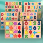 Wooden Alphabet Puzzle Board