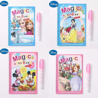 c21c9e29d84e2ace25dc98febc78e32a.png_400x400q75 Magic Water Coloring Book – Princess - Image 1