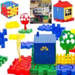 Building Blocks (LEGO-compatible) – Princess Family Set (650 pcs)